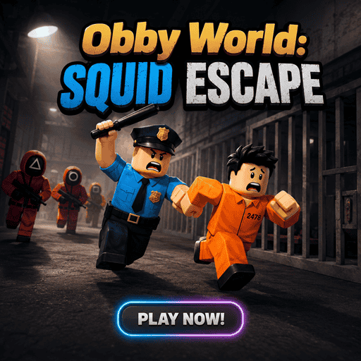 Obby World: Squid Escape